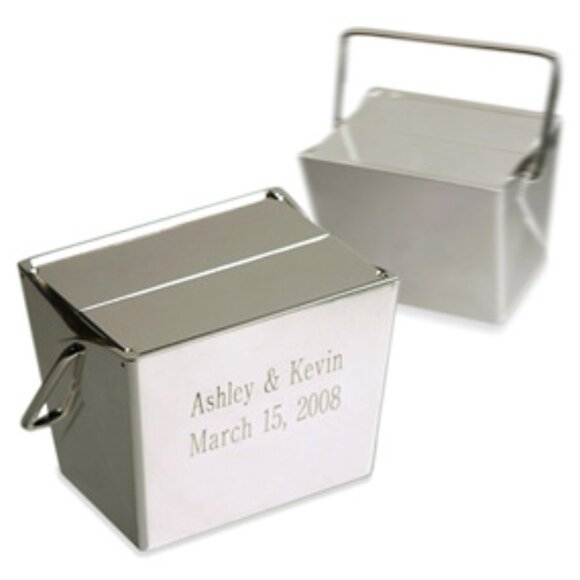 Other - Silver-Plated Lacquer Chinese Takeout Box | Small To Go Box | New In Box (NIB)